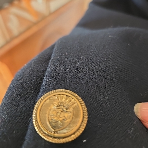 Talbots Classic Navy Women's Blazer Lined 10P EUC - Picture 3 of 10